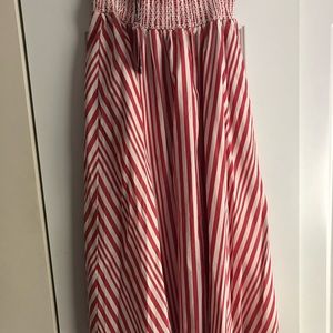 Who What Wear Skirts - Who What Wear (Target) red stripe midi skirt NWT Who What Wear Skirts - Who What Wear (Target) red stripe midi skirt NWT